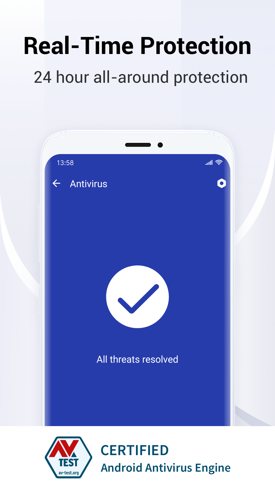 اسکرین شات 2 برنامه Fancy Security & Antivirus