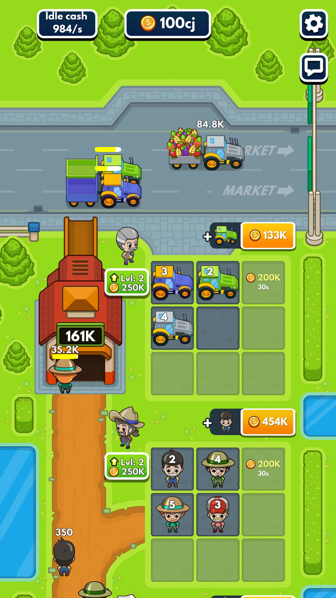 اسکرین شات 5 بازی Idle Farm Tycoon - Merge Crops