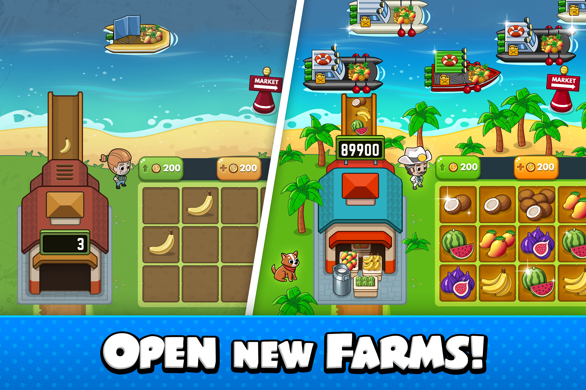 اسکرین شات 4 بازی Idle Farm Tycoon - Merge Crops
