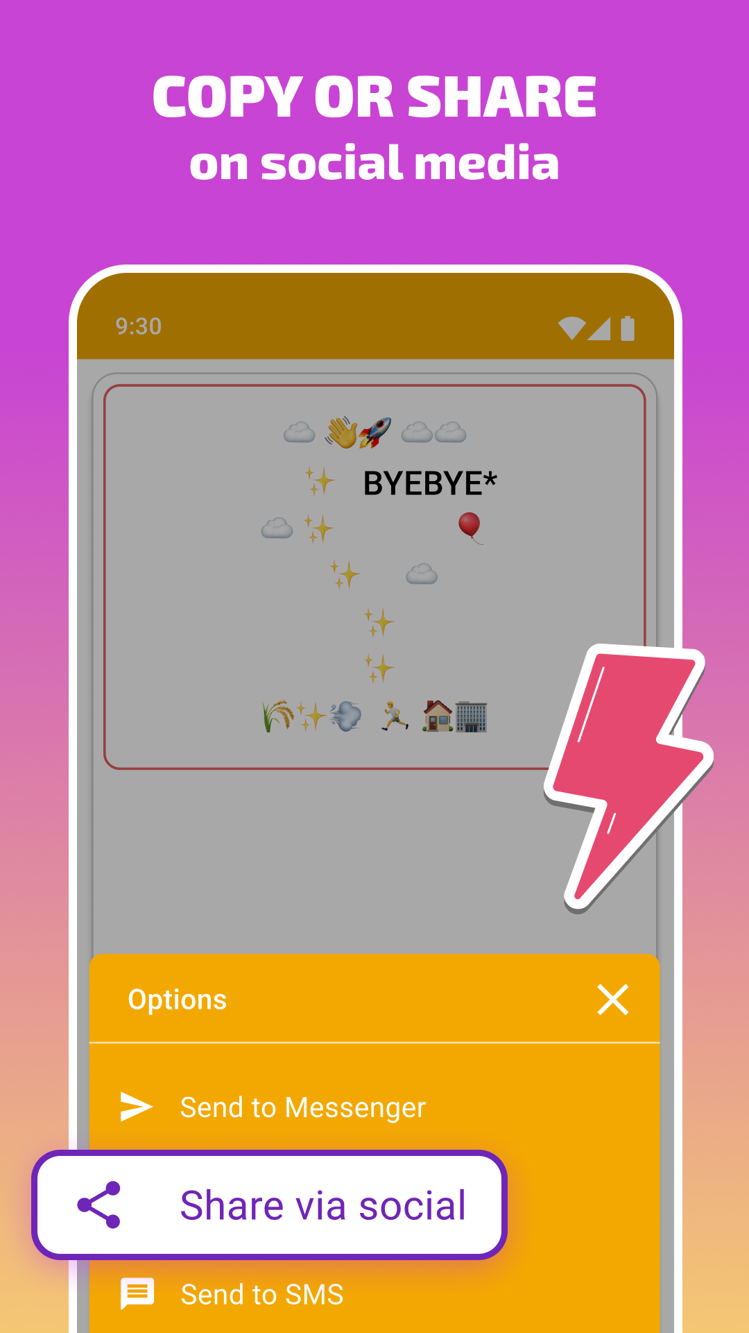 اسکرین شات 6 برنامه Stylish Text - Cool Fonts Art