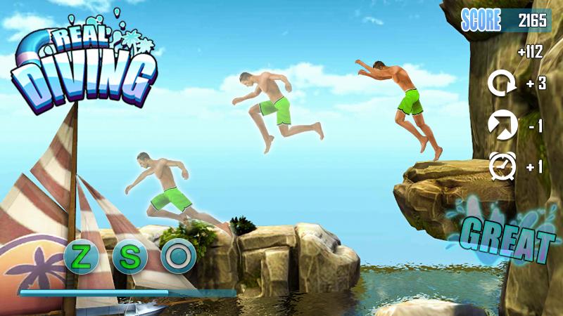 اسکرین شات 6 بازی Real Diving 3D