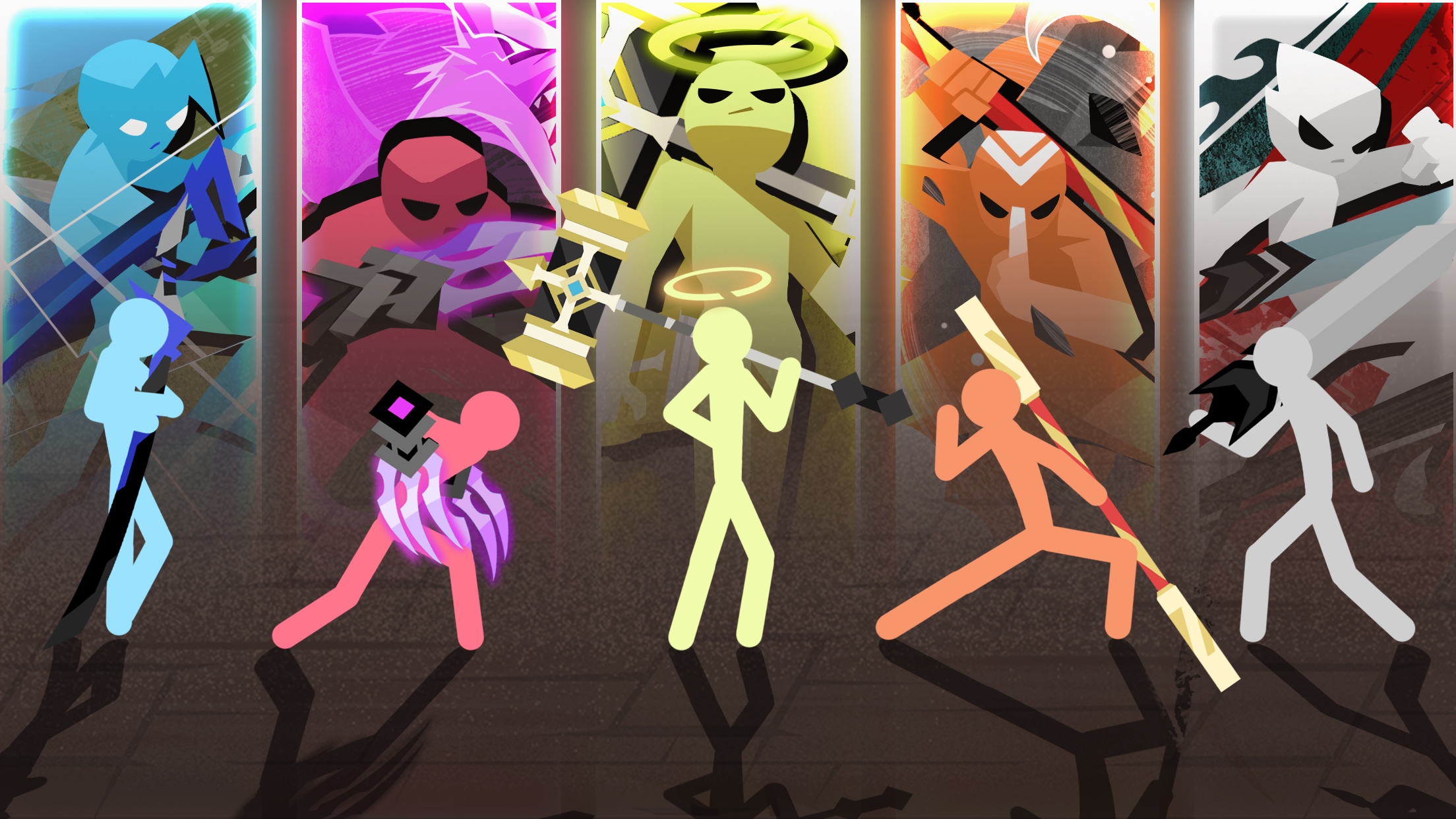 اسکرین شات 4 بازی Epic Stickman: Idle RPG War