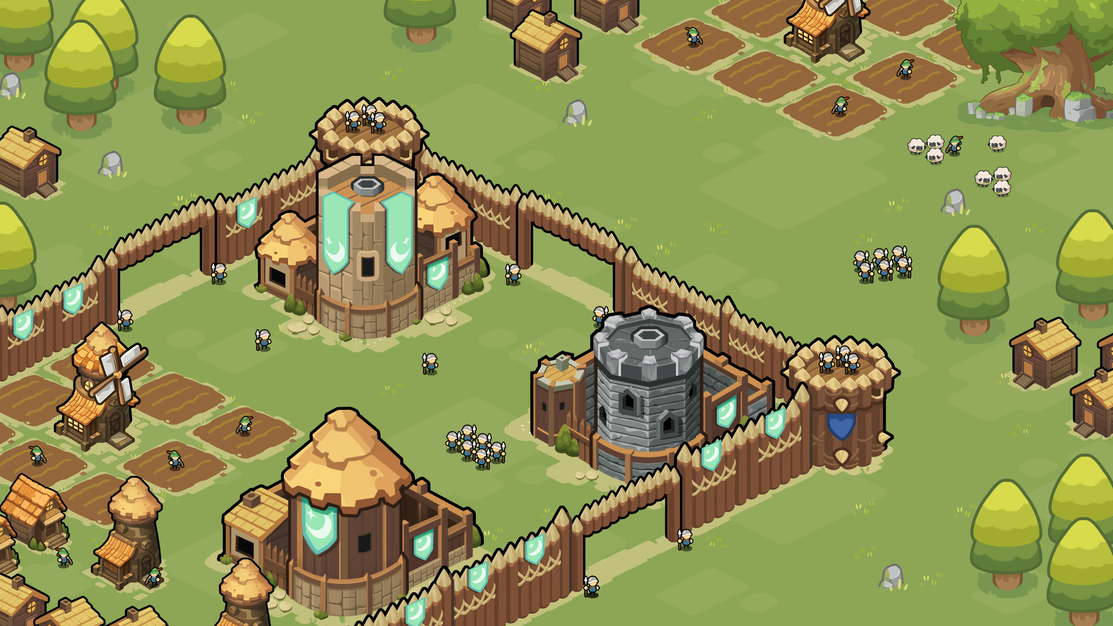 اسکرین شات 1 بازی Nightfall: Kingdom Frontier TD