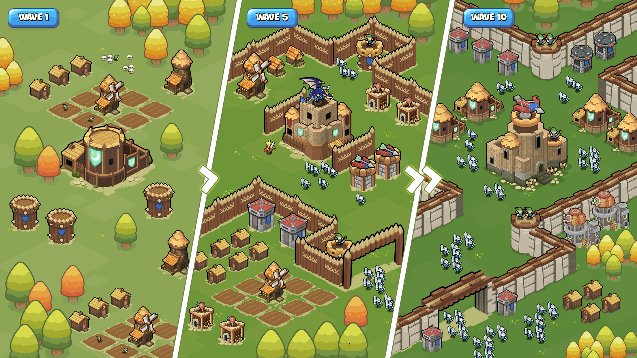 اسکرین شات 4 بازی Nightfall: Kingdom Frontier TD