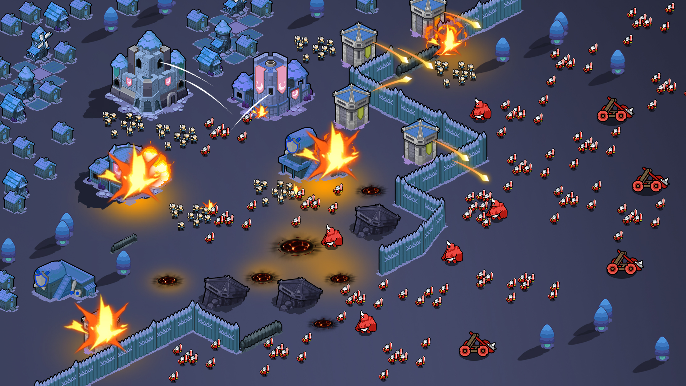 اسکرین شات 4 بازی Nightfall: Kingdom Frontier TD