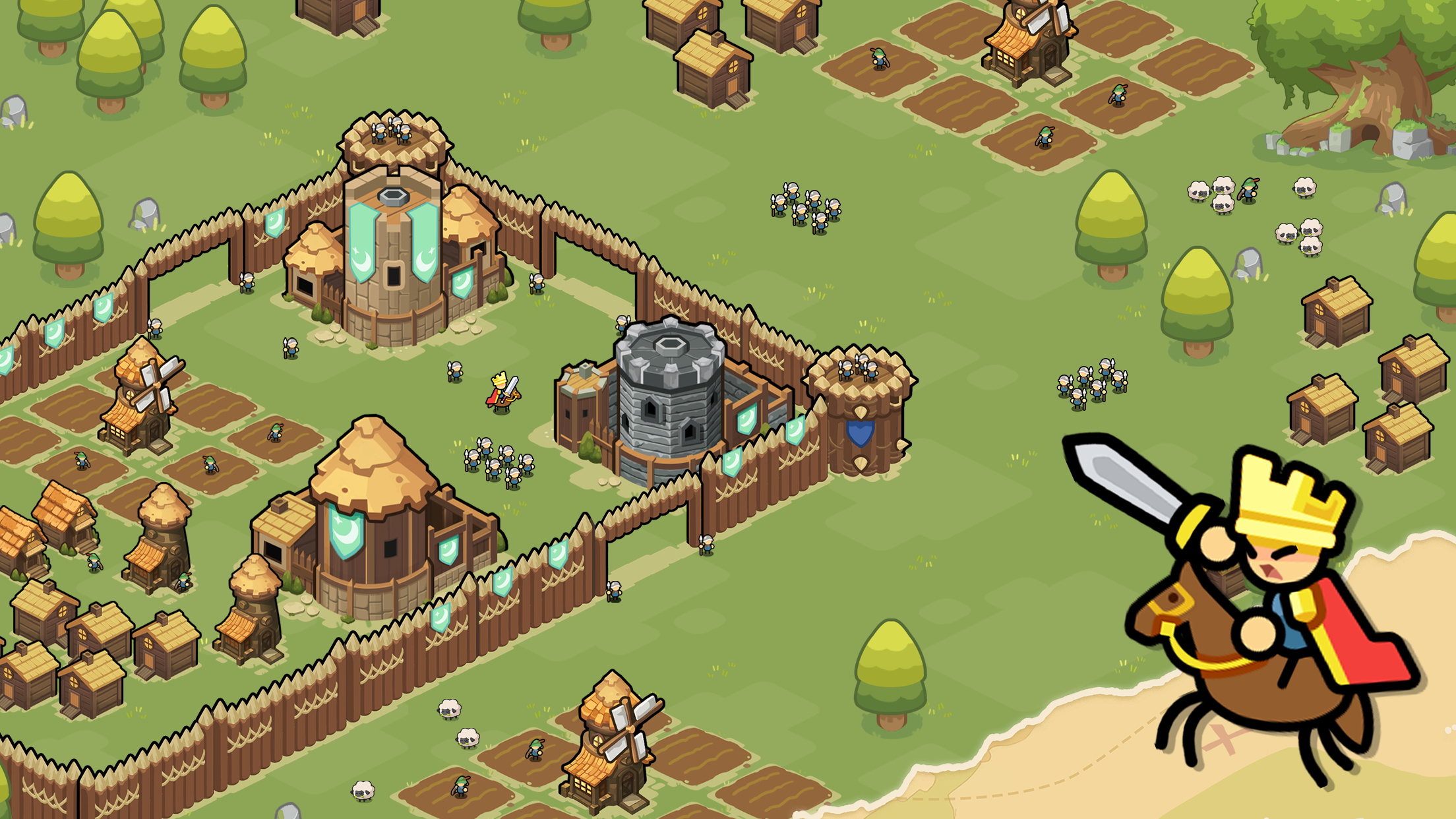 اسکرین شات 1 بازی Nightfall: Kingdom Frontier TD