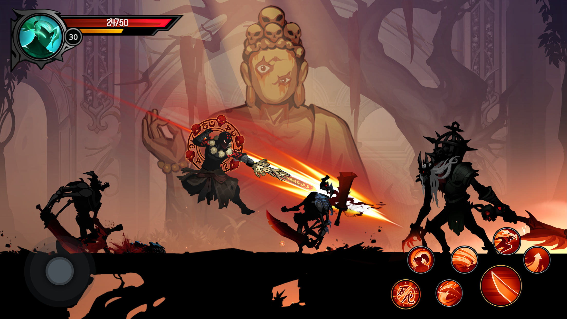 اسکرین شات 7 بازی Shadow Knights: Ninja Game RPG