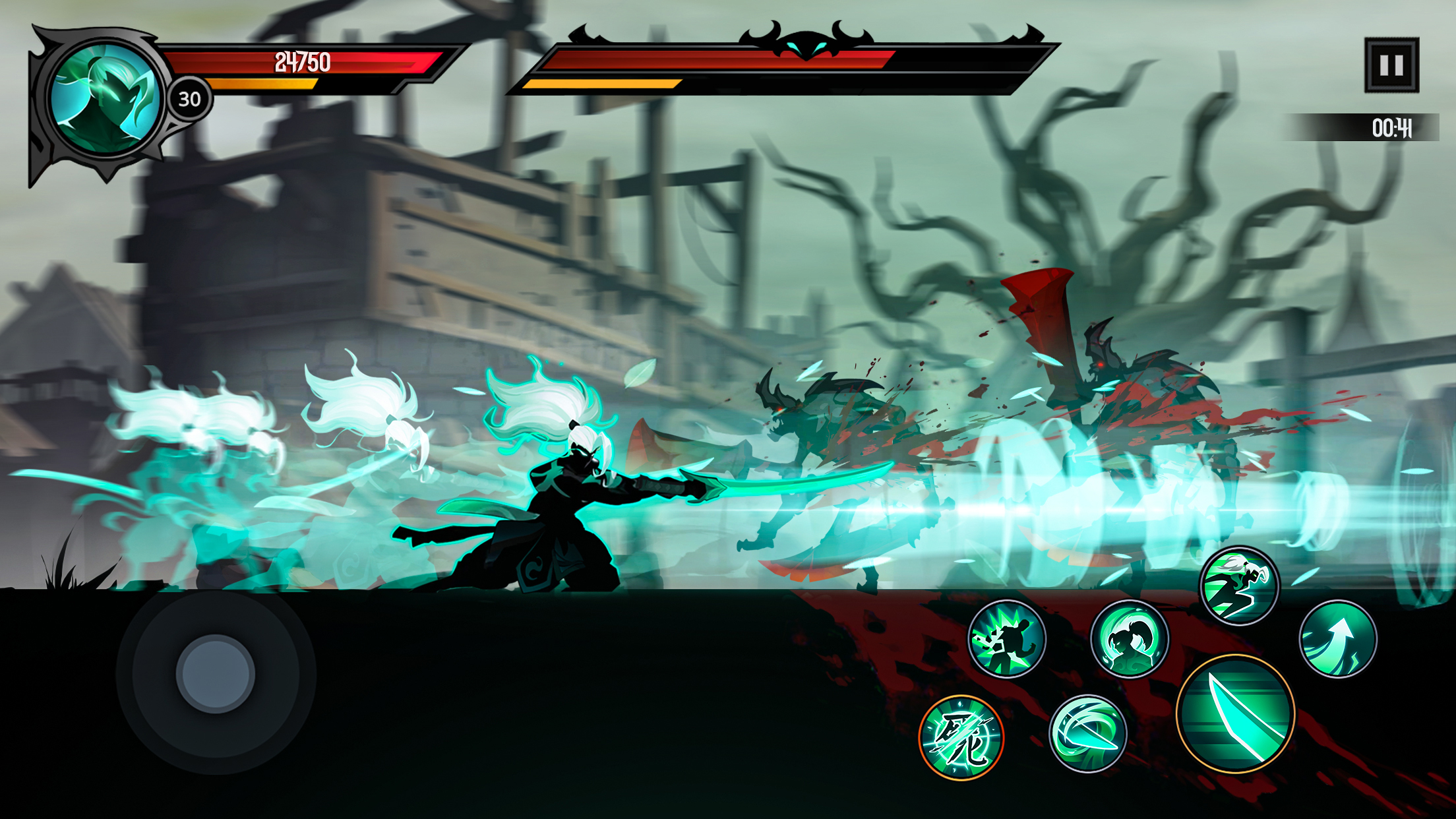 اسکرین شات 2 بازی Shadow Knights: Ninja Game RPG