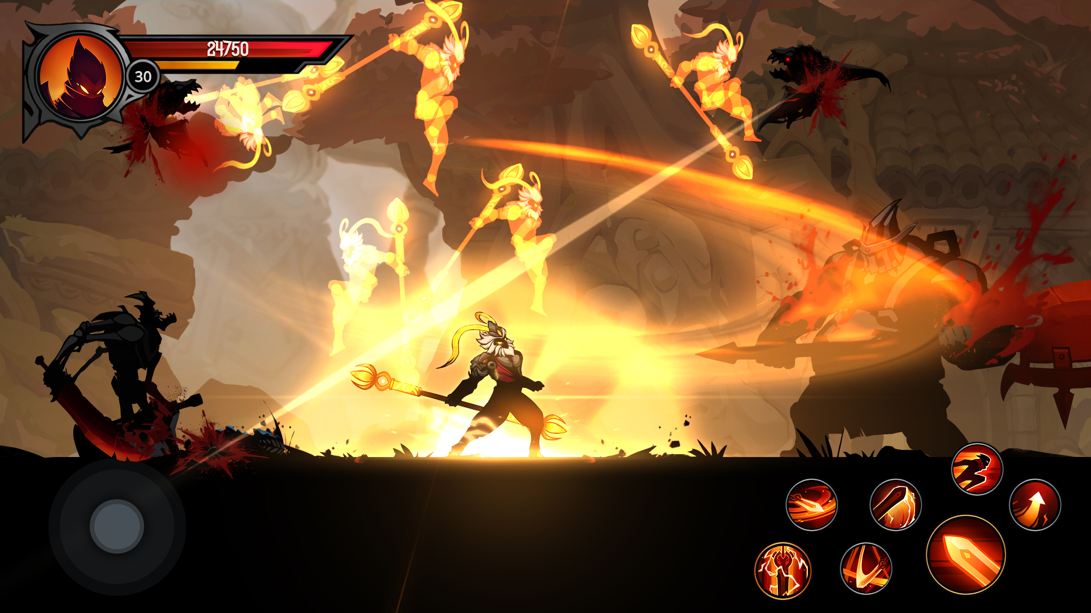 اسکرین شات 5 بازی Shadow Knights: Ninja Game RPG