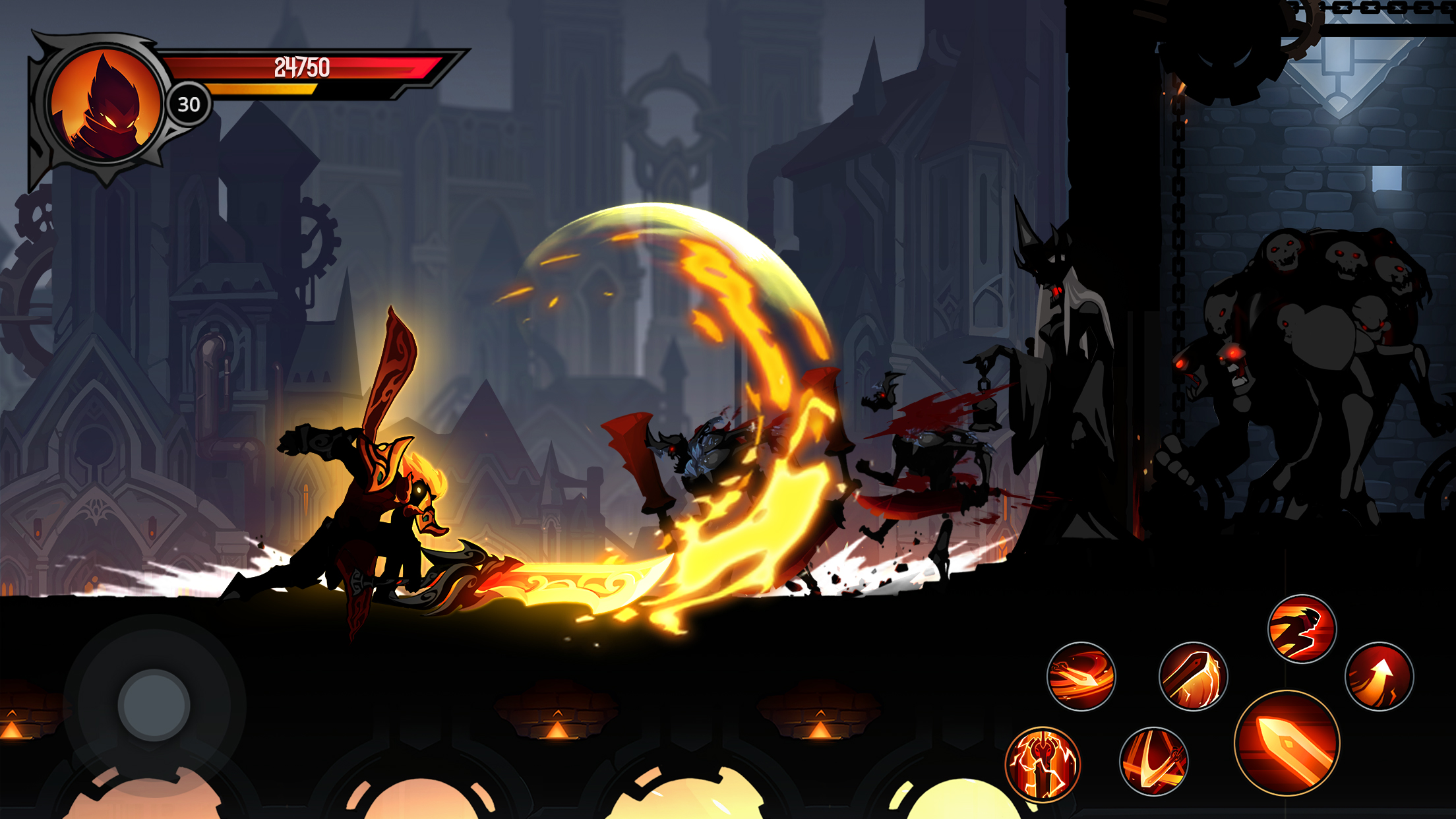 اسکرین شات 3 بازی Shadow Knights: Ninja Game RPG