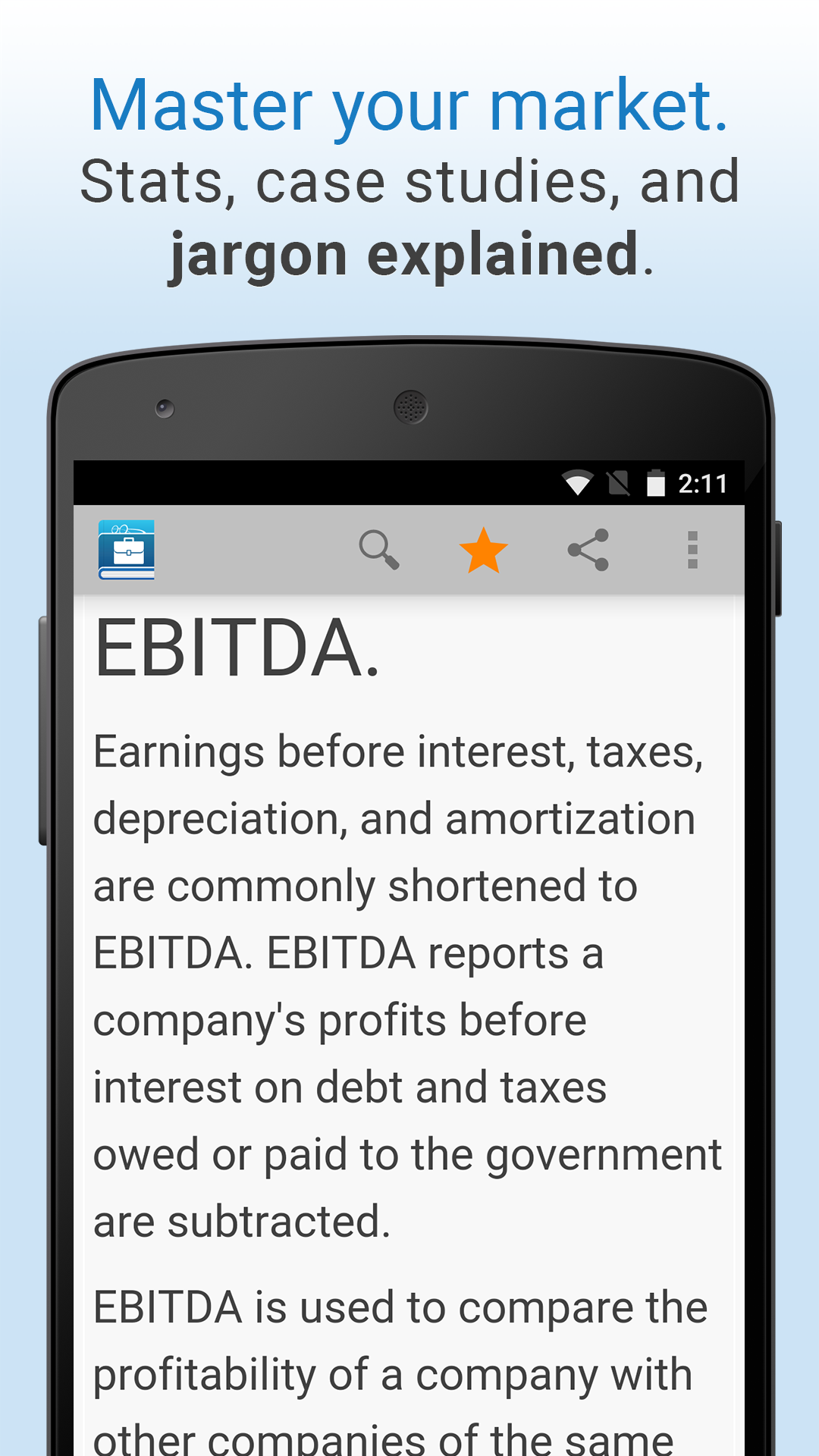 اسکرین شات 4 برنامه Business Dictionary by Farlex