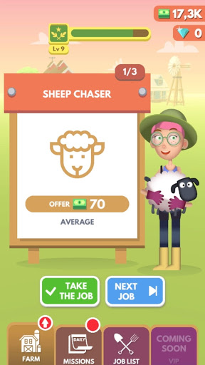 اسکرین شات 1 بازی Farmer Hero 3D: Farming Games