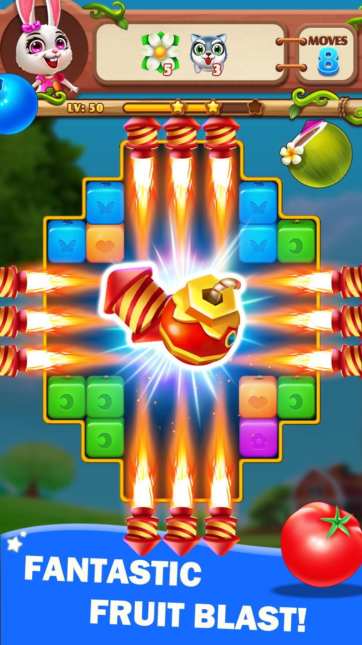 اسکرین شات 3 بازی Farm Fruit Block Fever