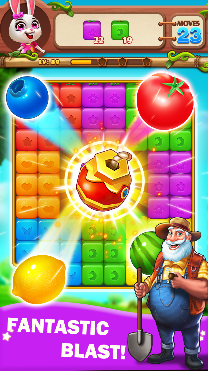 اسکرین شات 5 بازی Farm Fruit Block Fever