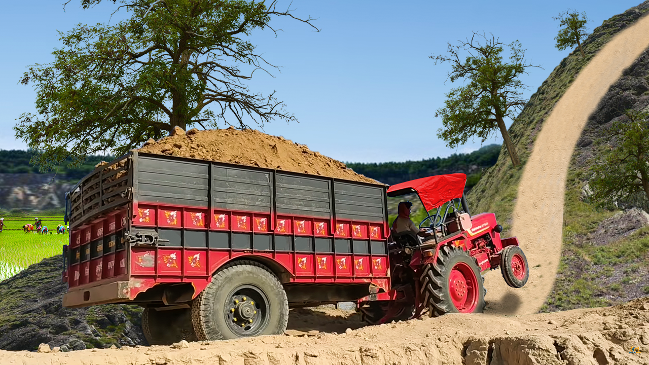 اسکرین شات 4 بازی Tractor Trolley Driving Sim 23