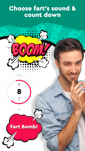 اسکرین شات 1 برنامه Fart Sounds, Hair Clipper, Fake Call, Burp, Bells