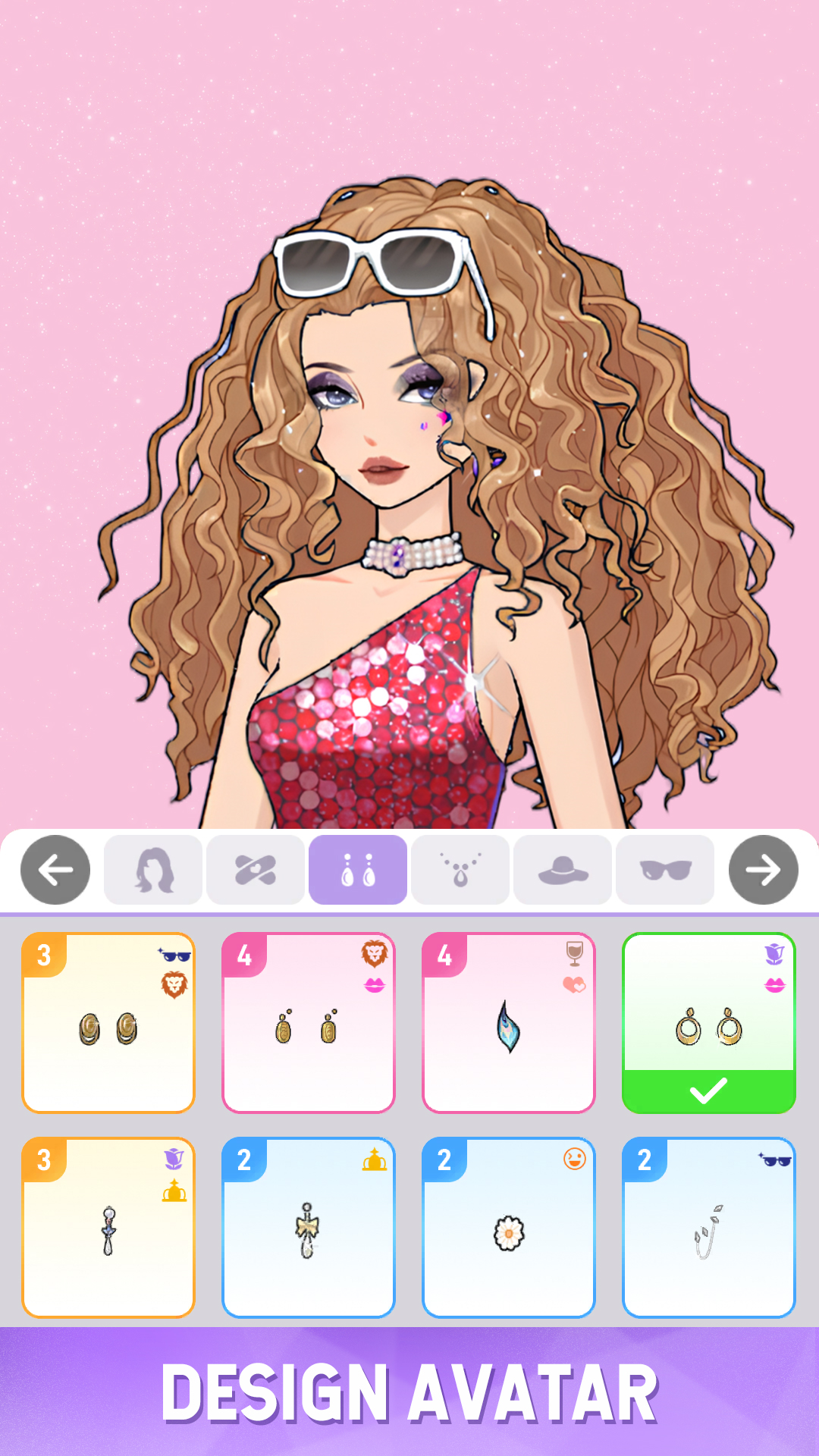 اسکرین شات 3 بازی Shining Me: Glow Idol Dress Up