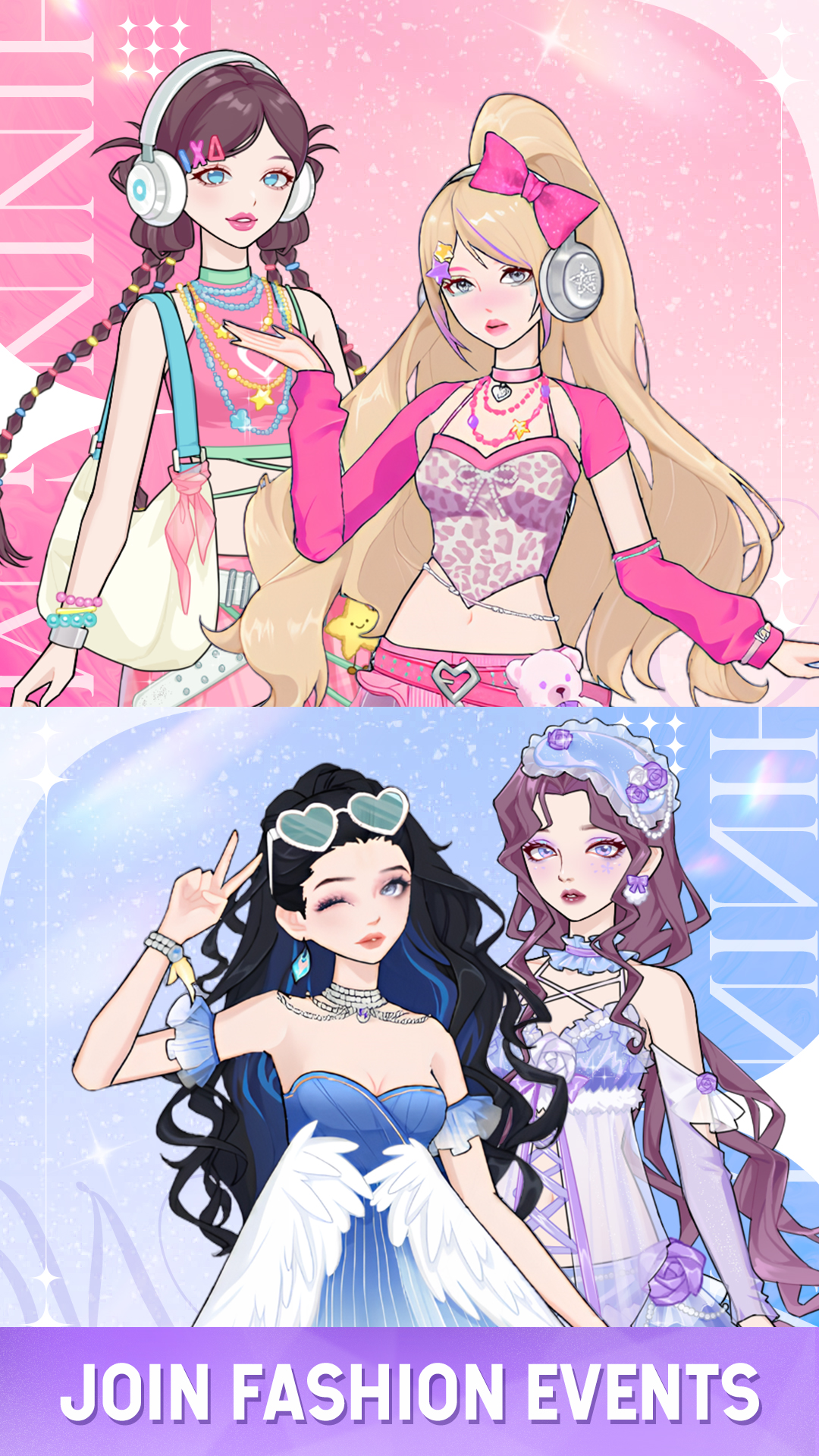 اسکرین شات 7 بازی Shining Me: Glow Idol Dress Up