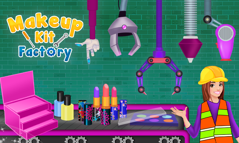 اسکرین شات 1 بازی Makeup kit Factory-Girl Games
