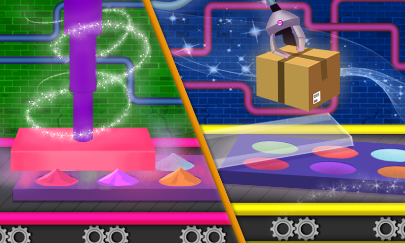 اسکرین شات 8 بازی Makeup kit Factory-Girl Games
