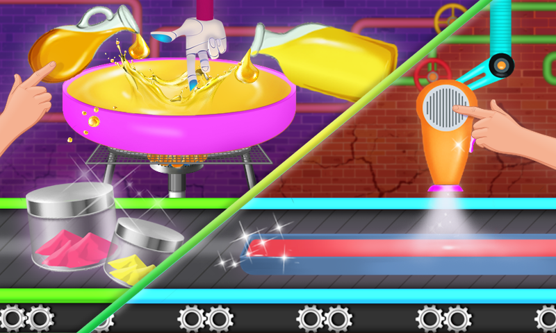 اسکرین شات 4 بازی Makeup kit Factory-Girl Games