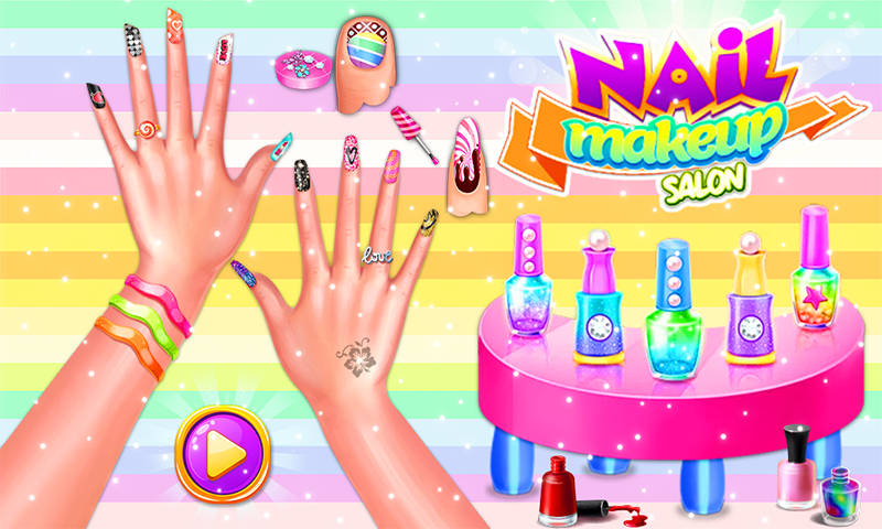 اسکرین شات 1 بازی Acrylic Nails Games for Girls