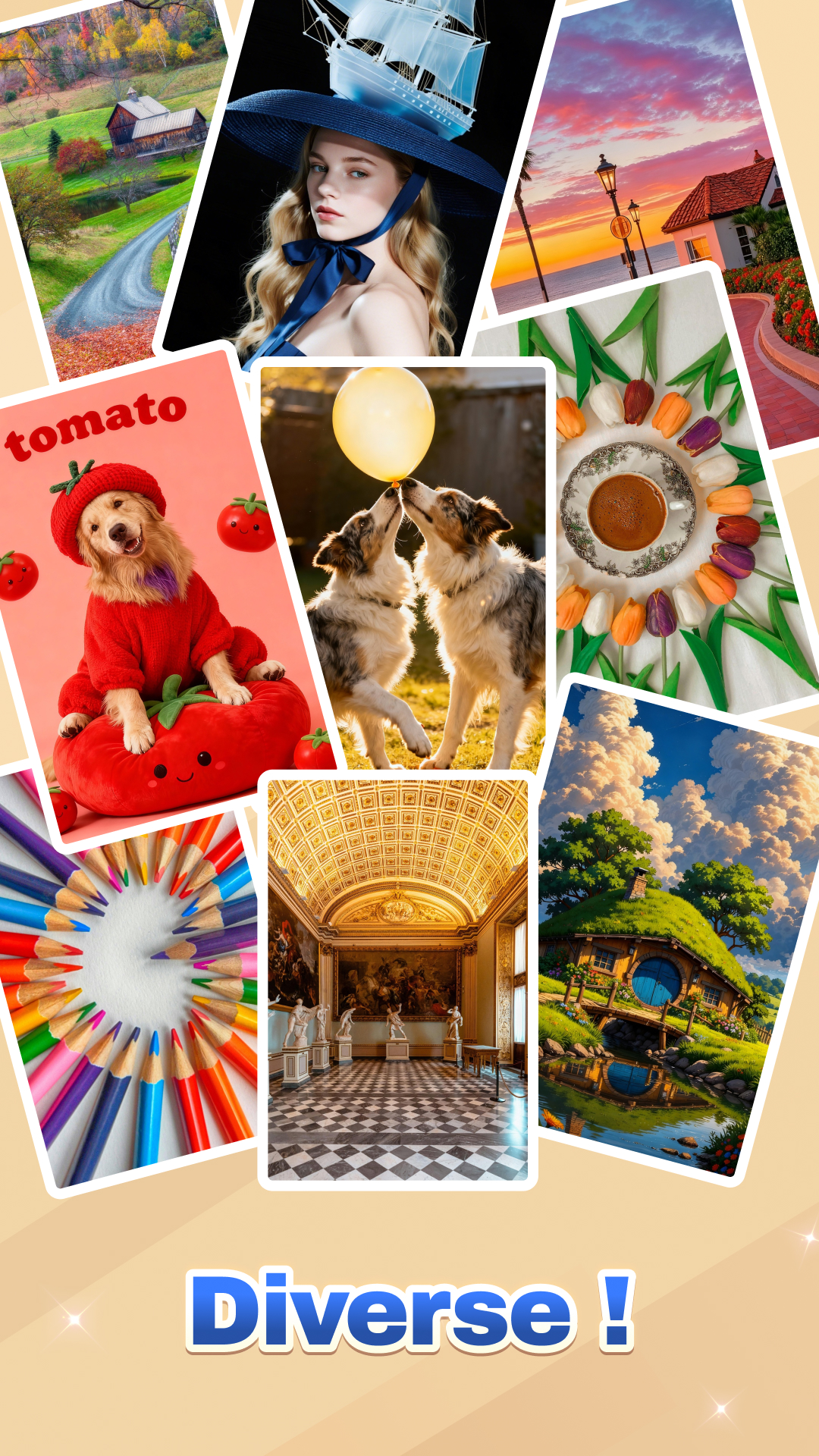 اسکرین شات 4 بازی Jigmerge Puzzles