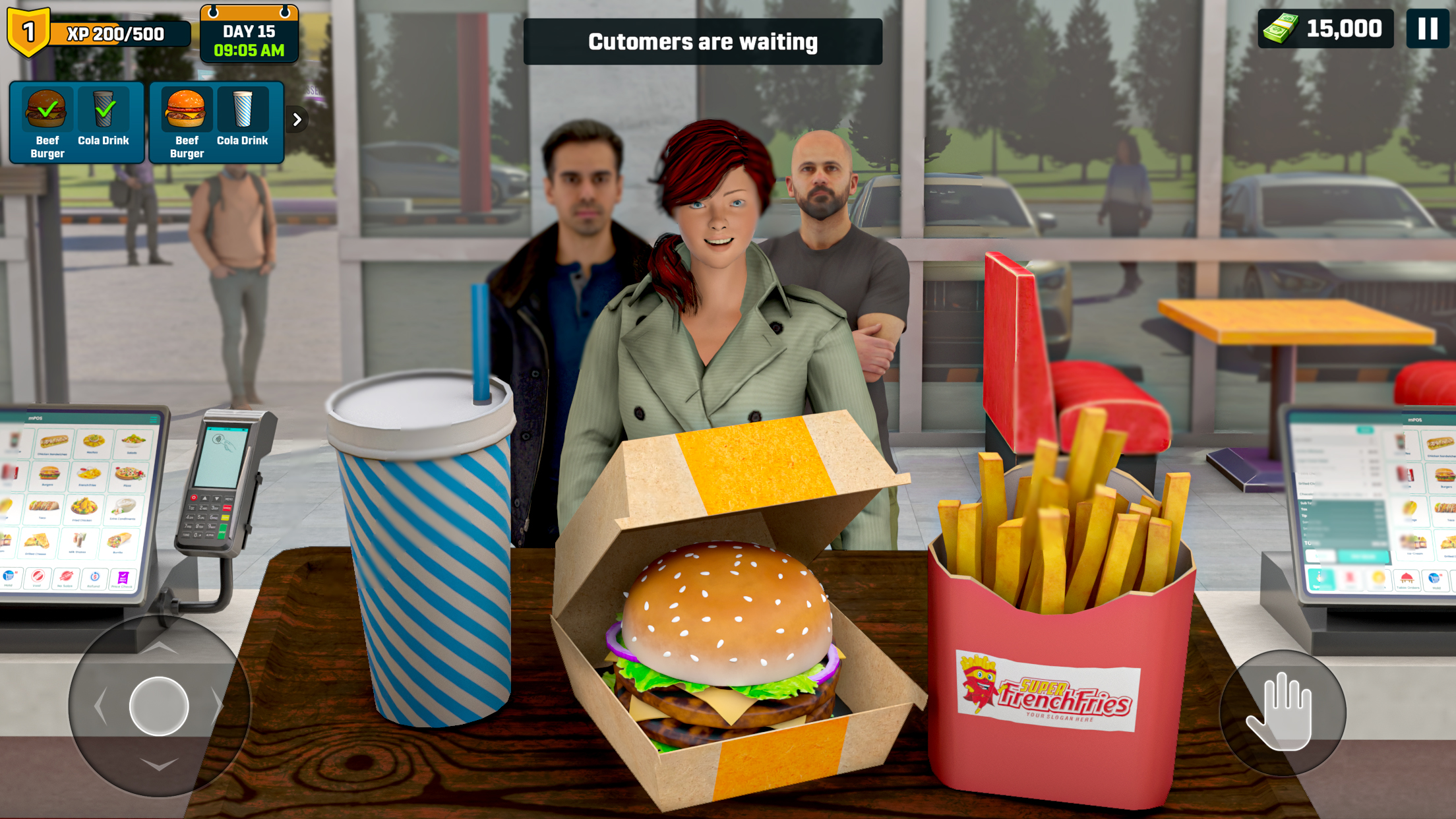 اسکرین شات 2 بازی Chef Simulator: Fast Food Game