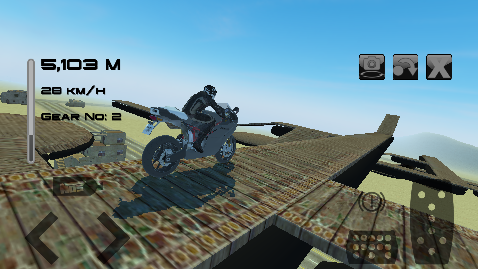 اسکرین شات 1 بازی Fast Motorcycle Driver
