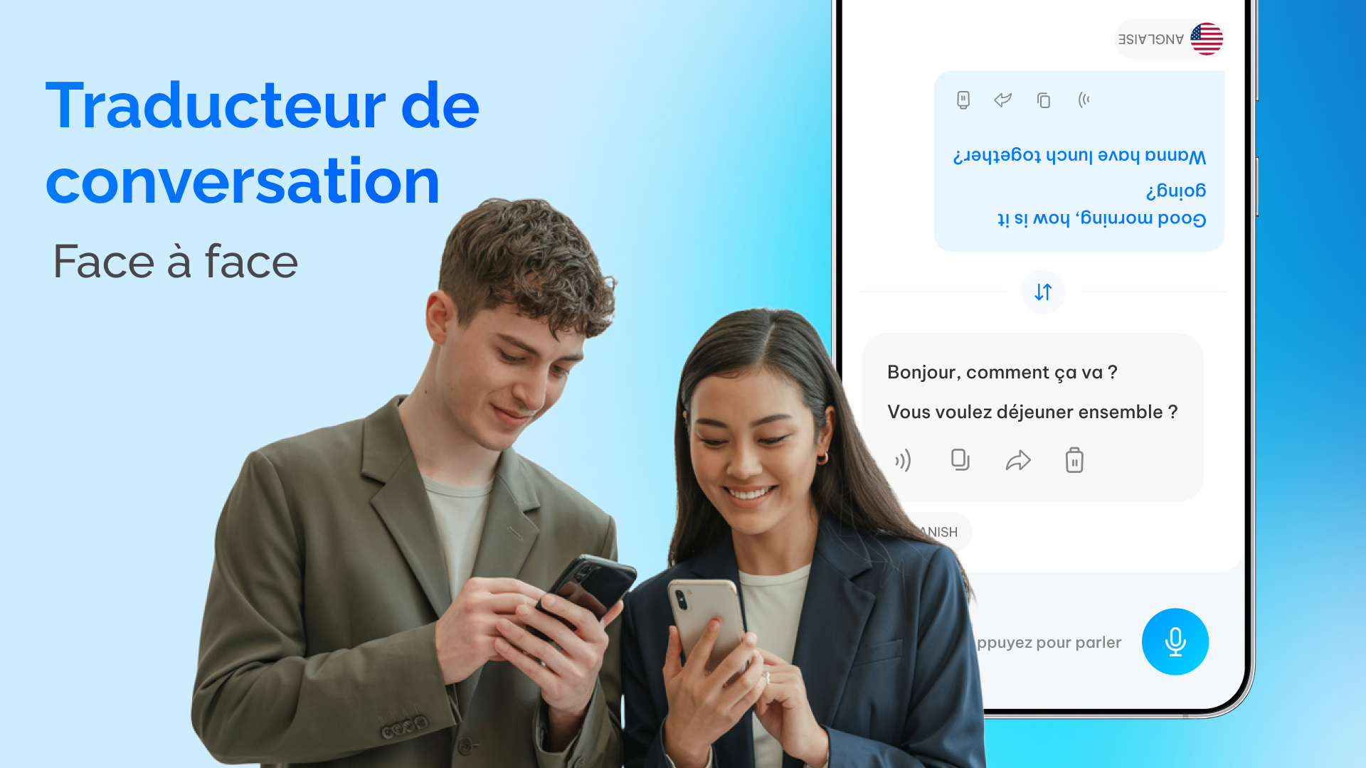 اسکرین شات 4 برنامه Go Translate & Traducteur