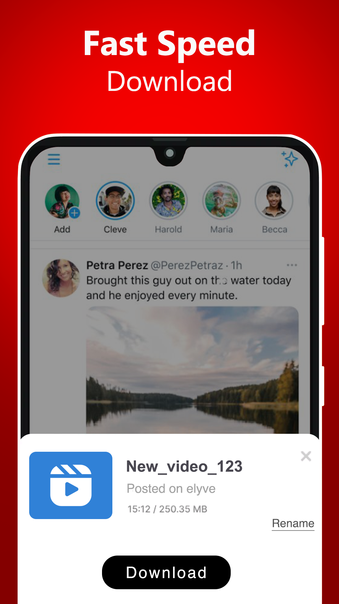 اسکرین شات 3 برنامه All Video Downloader