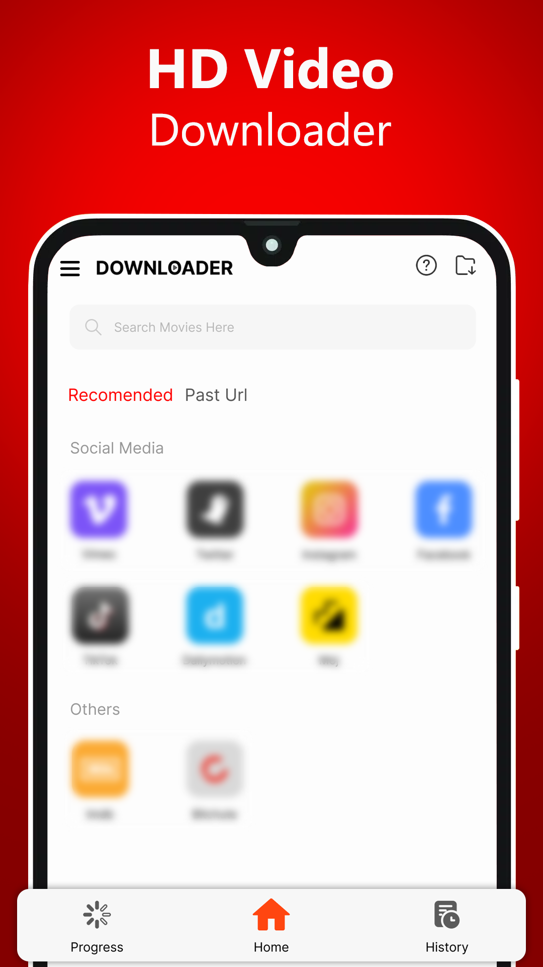 اسکرین شات 1 برنامه All Video Downloader