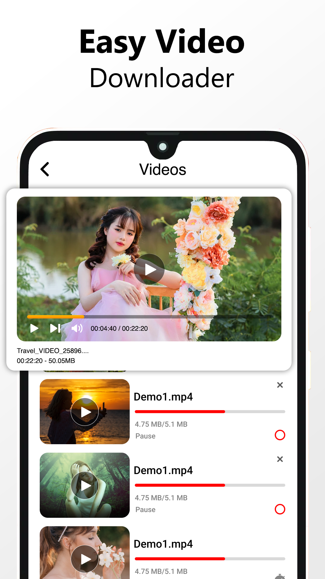 اسکرین شات 2 برنامه All Video Downloader