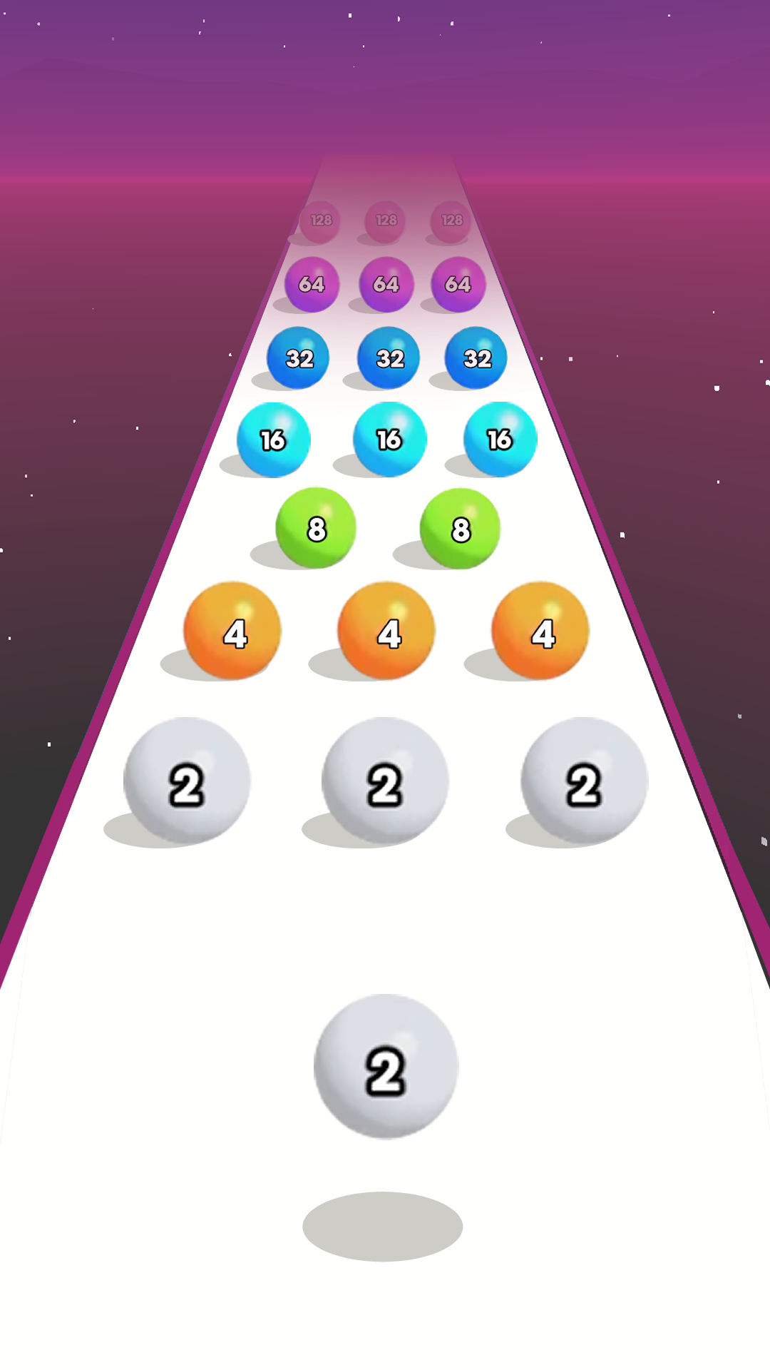 اسکرین شات 6 بازی Ball Run 2048: Ball Games 3D
