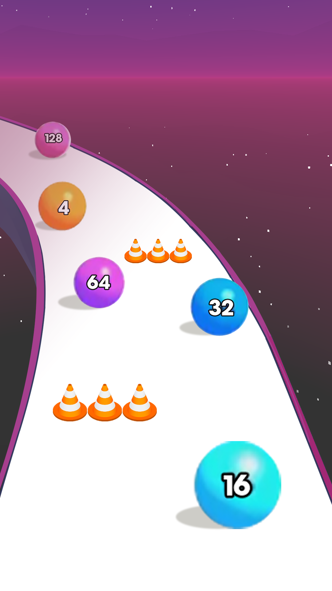 اسکرین شات 4 بازی Ball Run 2048: Ball Games 3D