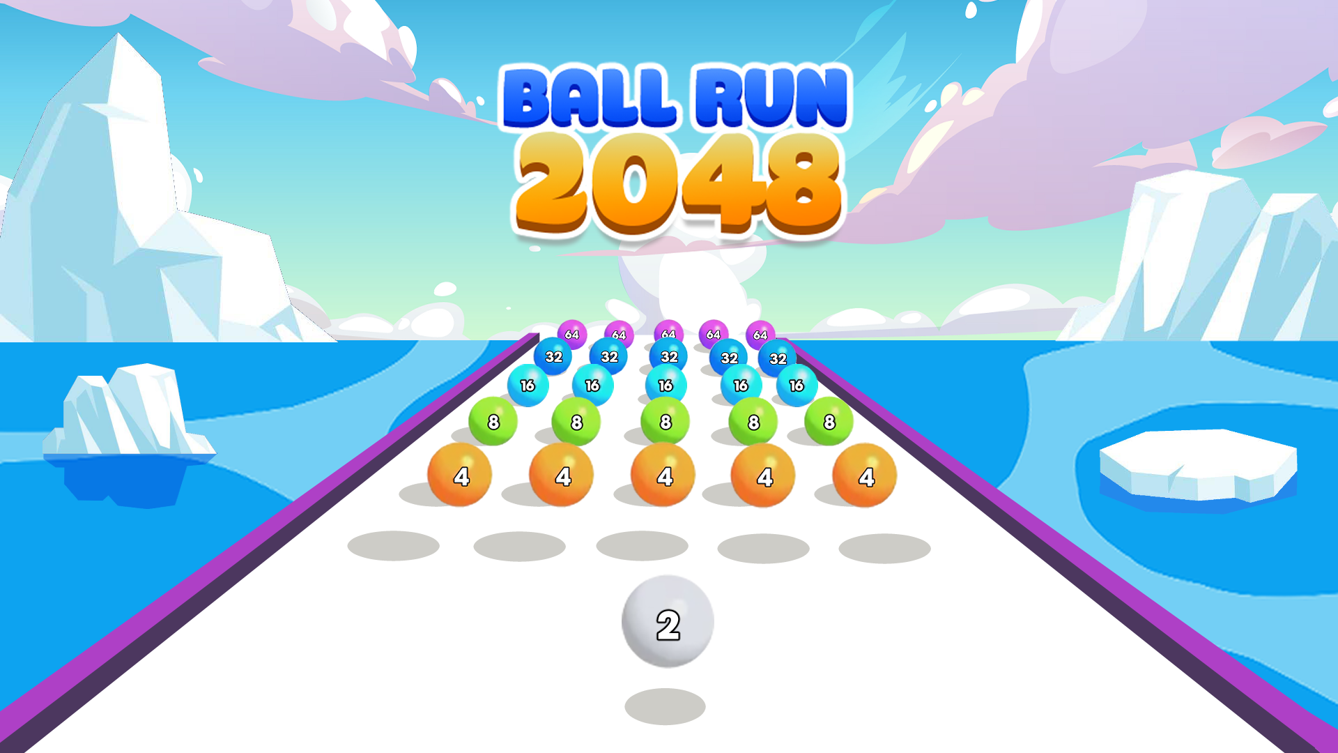 اسکرین شات 8 بازی Ball Run 2048: Ball Games 3D
