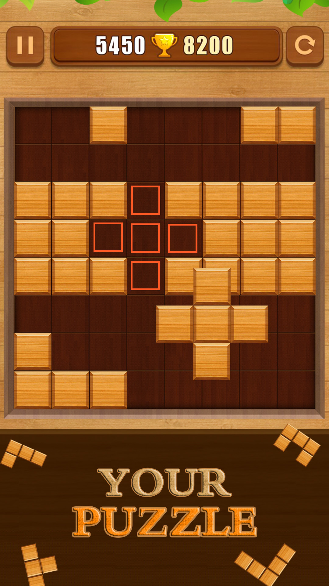 اسکرین شات 4 بازی Wood Block Puzzle