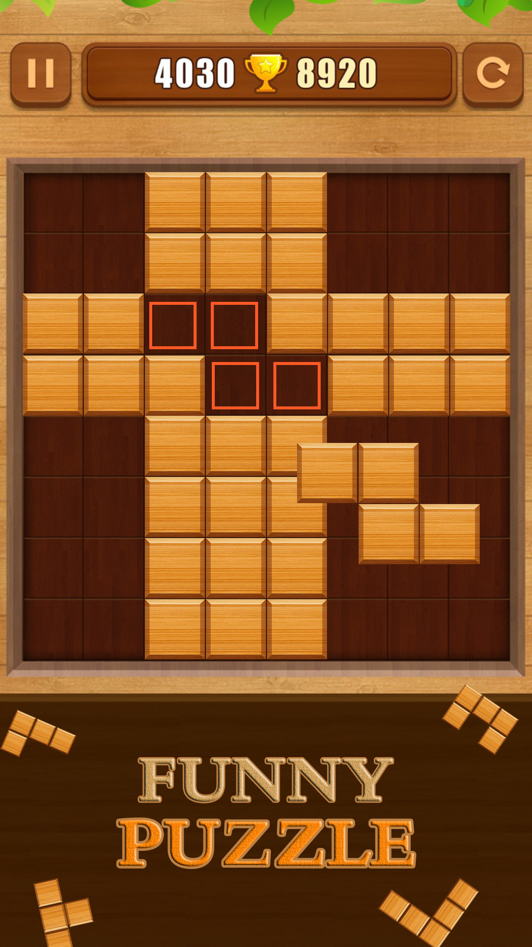 اسکرین شات 3 بازی Wood Block Puzzle