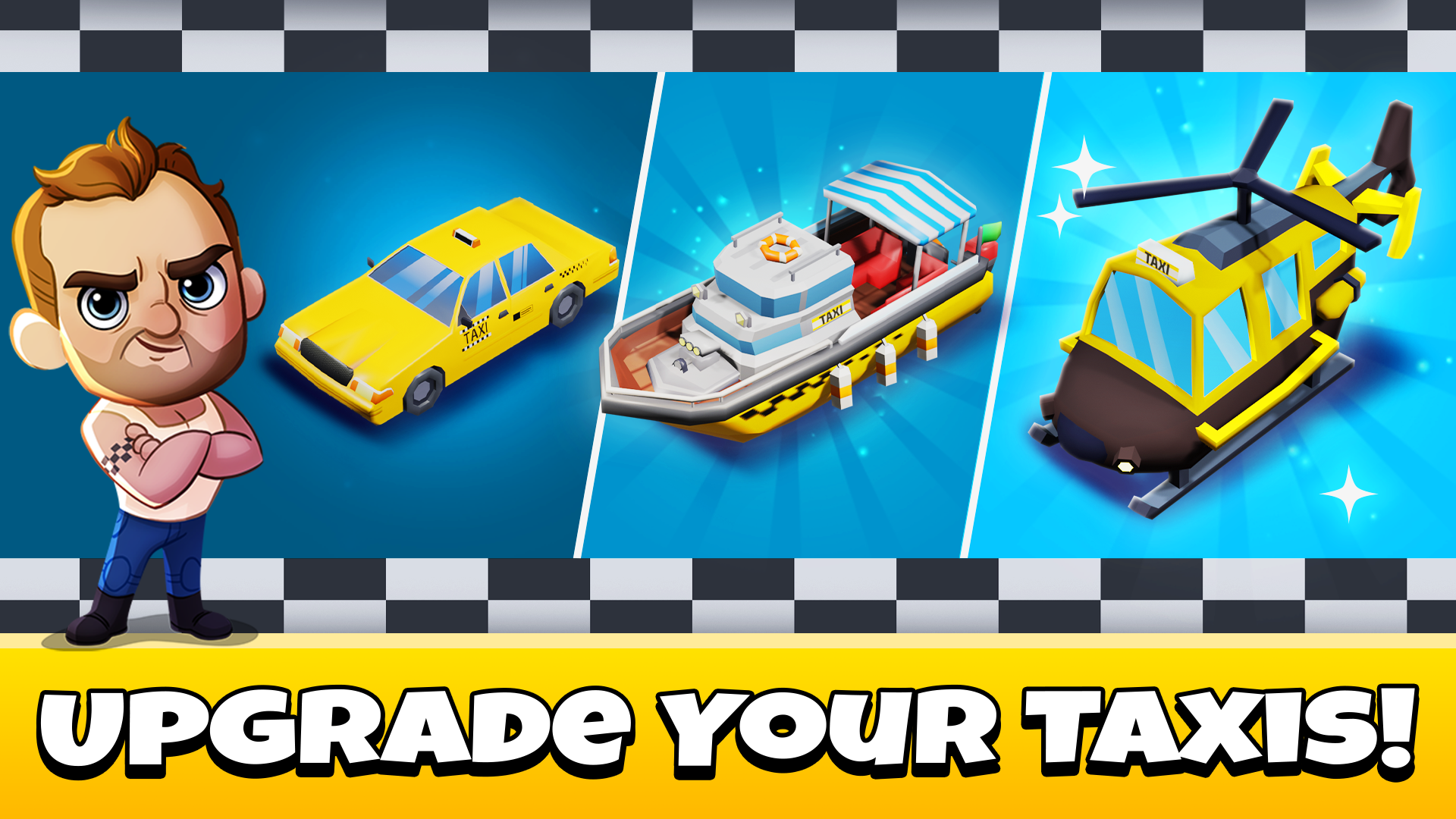 اسکرین شات 2 بازی Idle Taxi Tycoon