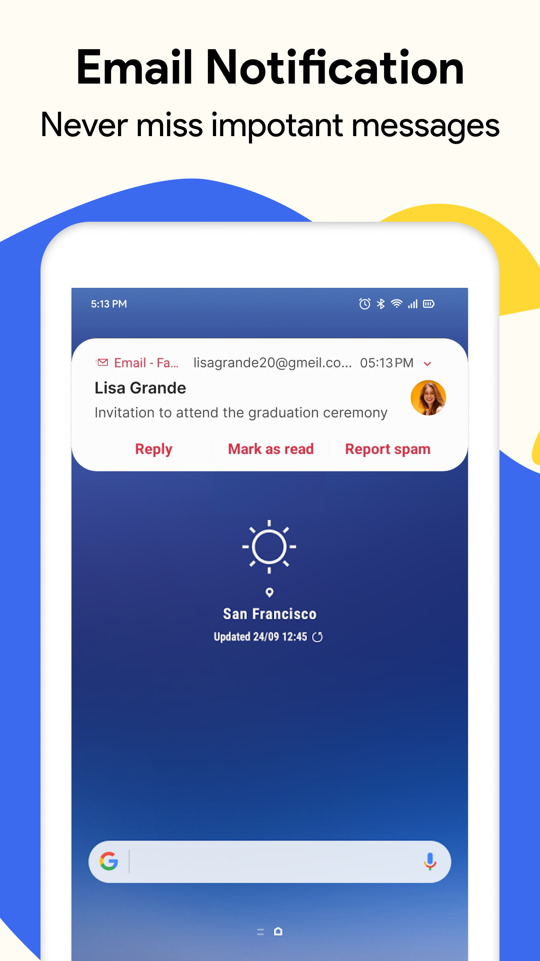 اسکرین شات 5 برنامه Email - Fast and Smart Mail