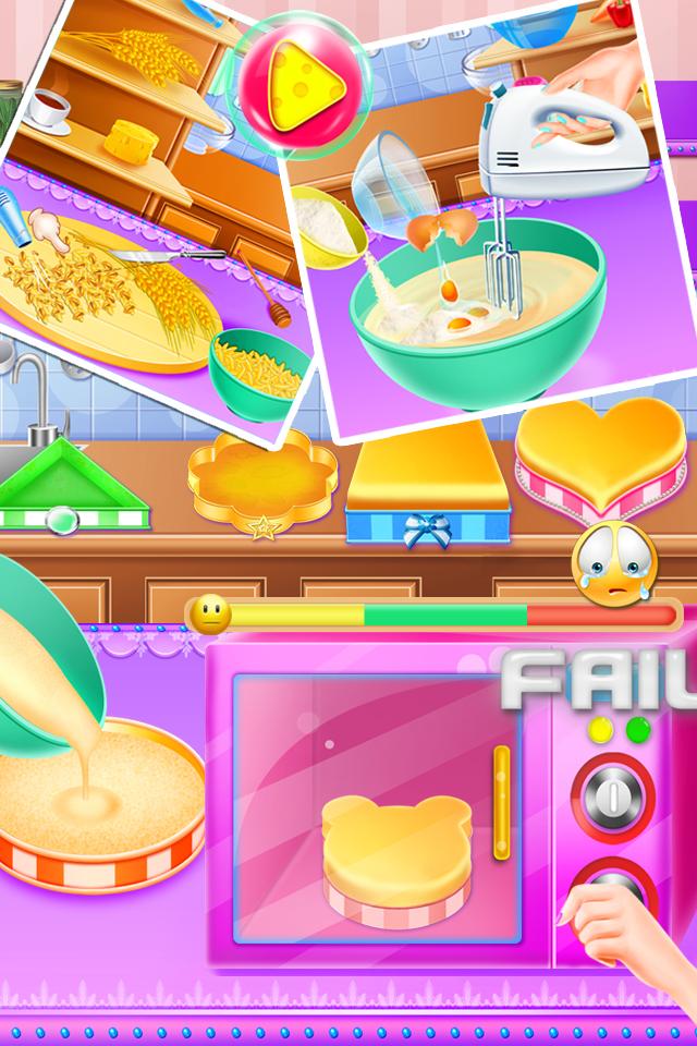 اسکرین شات 2 بازی Cake Cooking Master