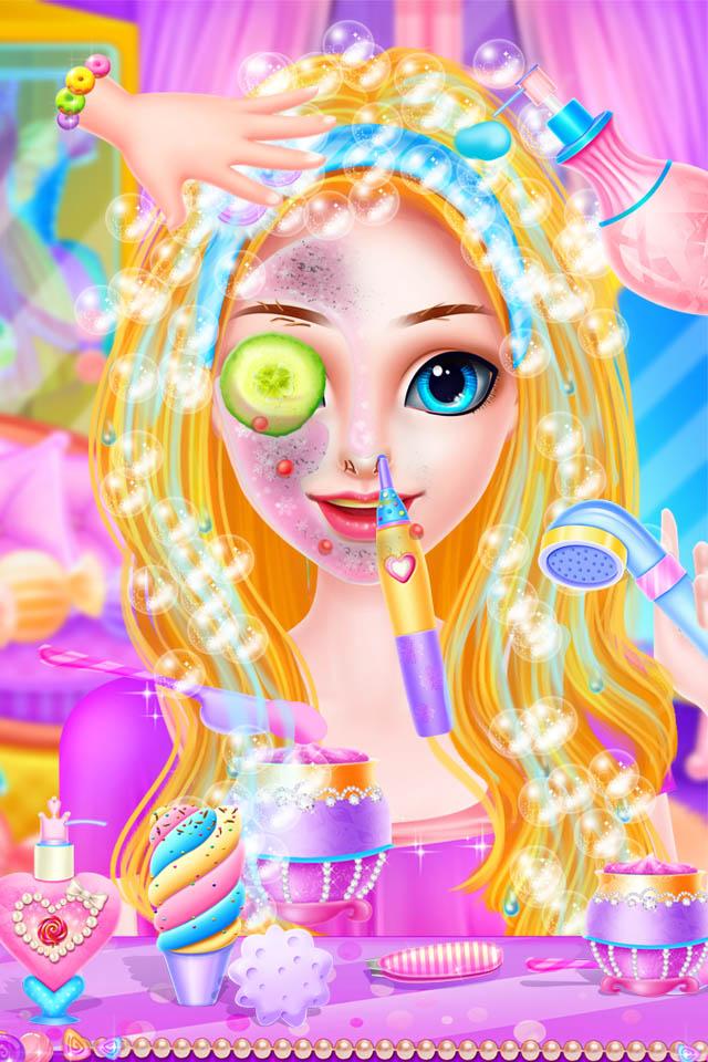 اسکرین شات 3 بازی Candy Makeup - Art Salon