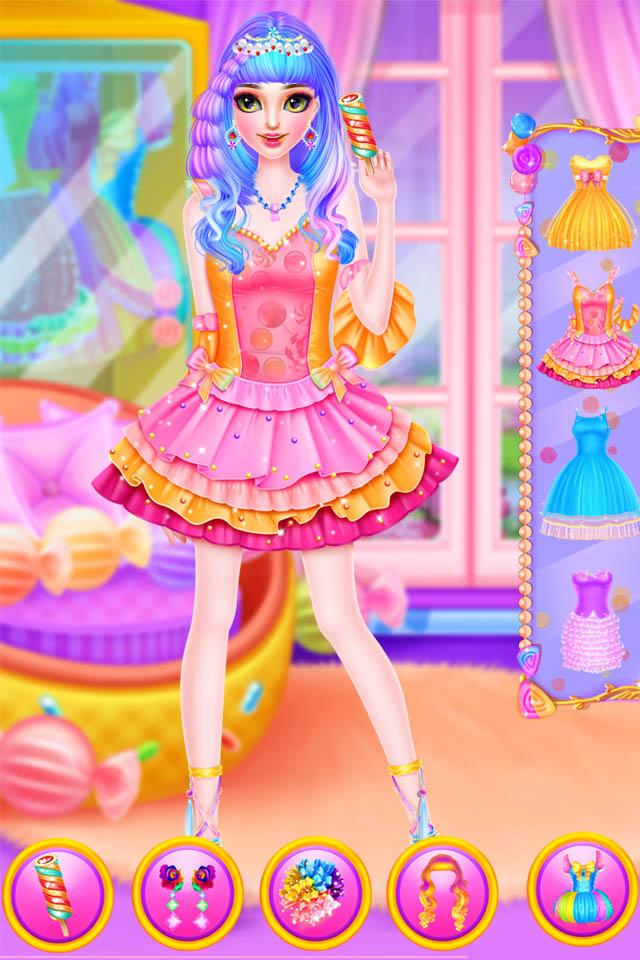 اسکرین شات 5 بازی Candy Makeup - Art Salon