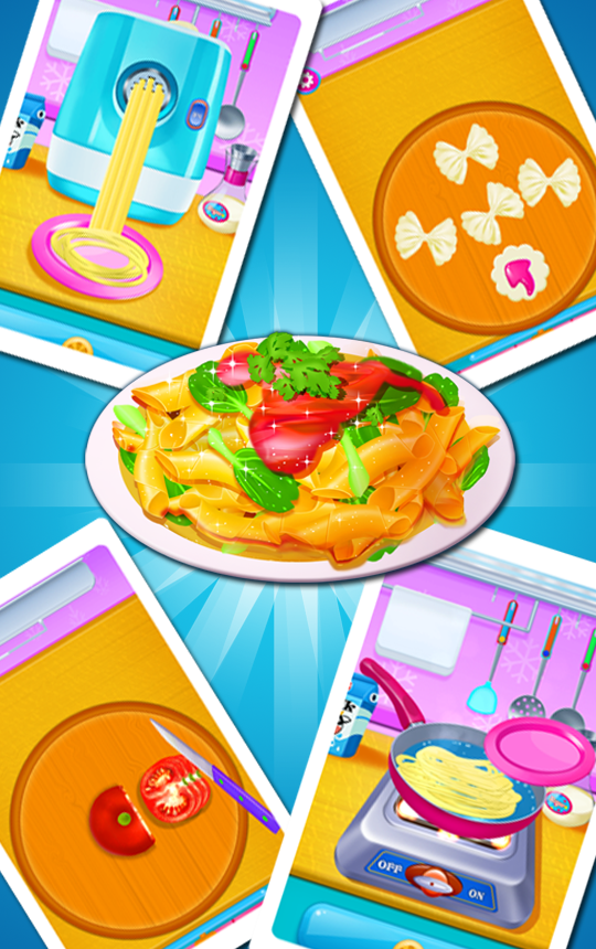 اسکرین شات 4 برنامه Cooking Pasta In Kitchen