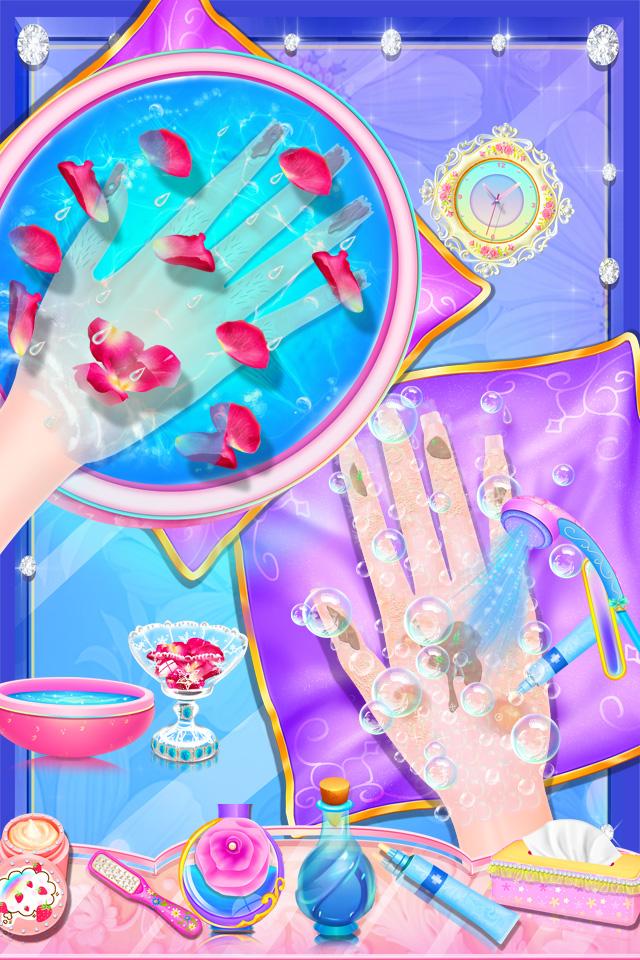 اسکرین شات 1 بازی Fashion Nail Art - Salon Game