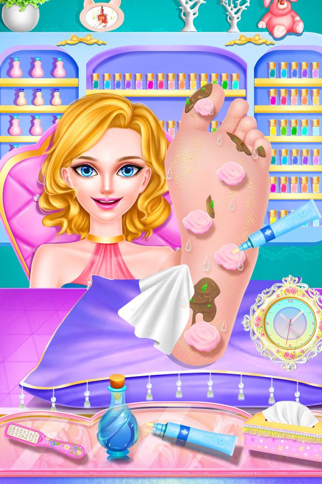 اسکرین شات 6 بازی Fashion Nail Art - Salon Game