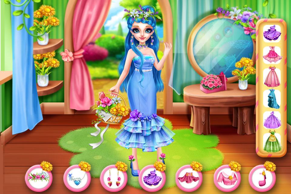 اسکرین شات 7 برنامه Flower Girl - Flower Growup