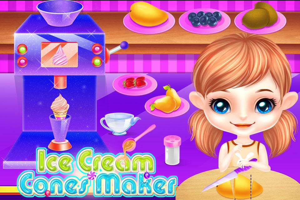 اسکرین شات 4 برنامه Ice Cream Cones Maker