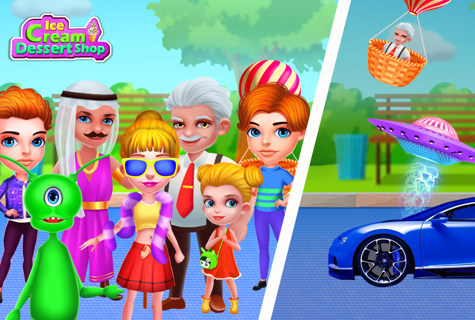 اسکرین شات 3 بازی Ice Cream Dessert Shop