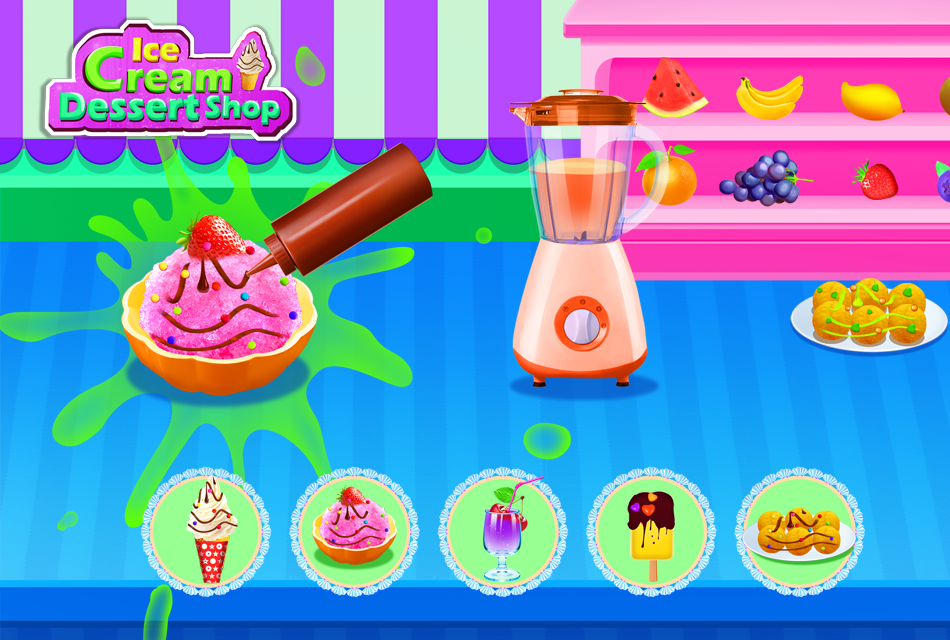 اسکرین شات 2 بازی Ice Cream Dessert Shop